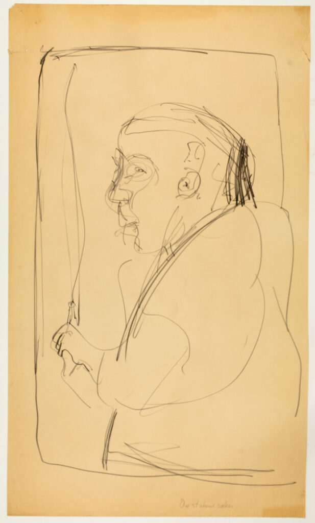 De Stiekeme Roker, 72 x 42 cm