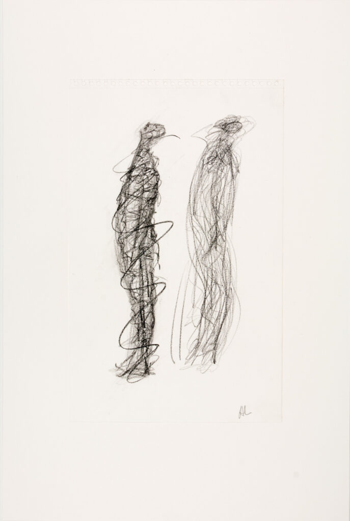 Dubbelfiguur, 38 x 24 cm