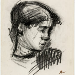 Meisjesportret, 42 x 30 cm